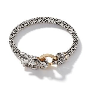 JOHN HARDY
Sterling Silver & 18K Yellow Gold Naga Bracelet, 6mm